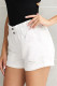 White Bloomingdale Shorts