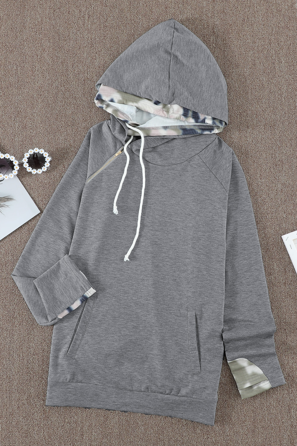 double hooded sweatshirt wholesale