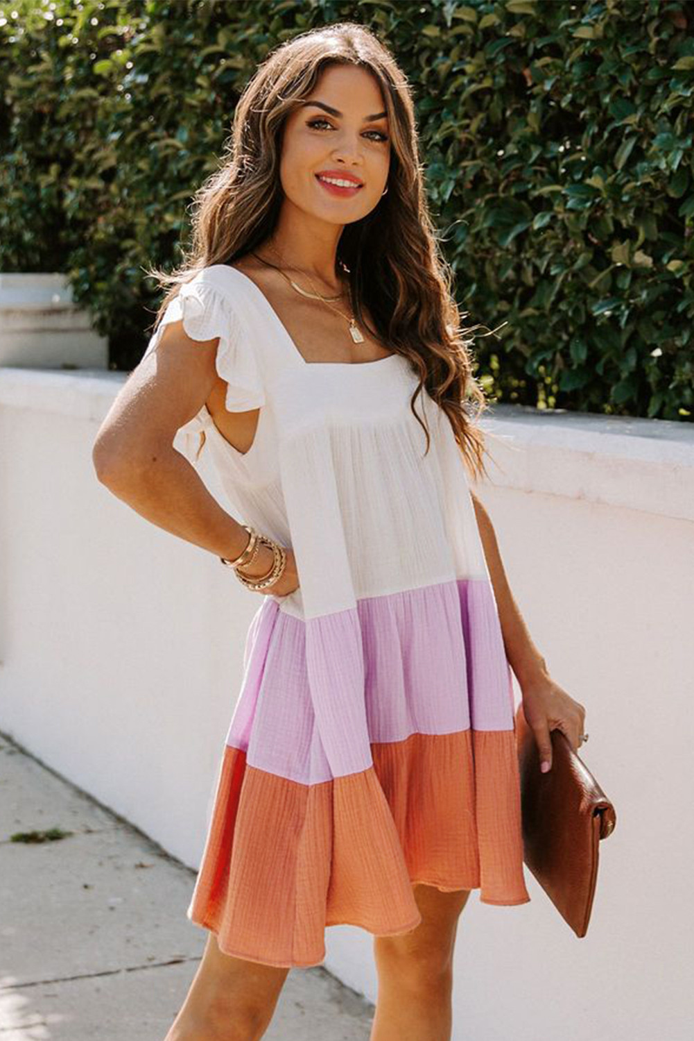 babydoll dress square neck