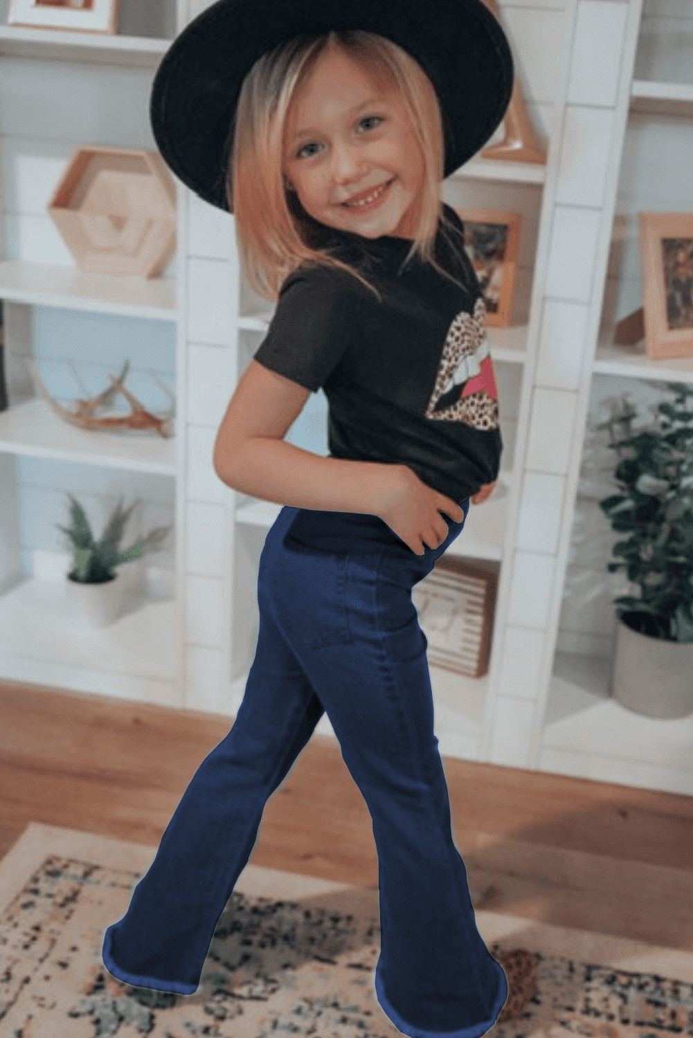 little girl bell bottom jeans