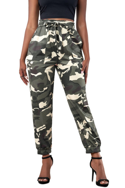 elastic waist jogger pants