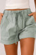 Gray Strive Pocketed Tencel Shorts