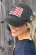 کلاه بیسبال دوزی شده پرچم سیاه میهنی ایالات متحده