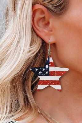 Independence Day Star Earrings