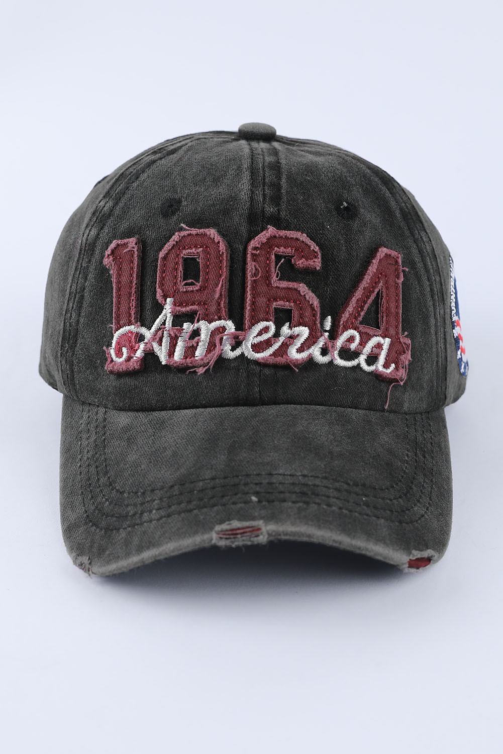 黑色 1964 美国复古棒球帽 BH04688