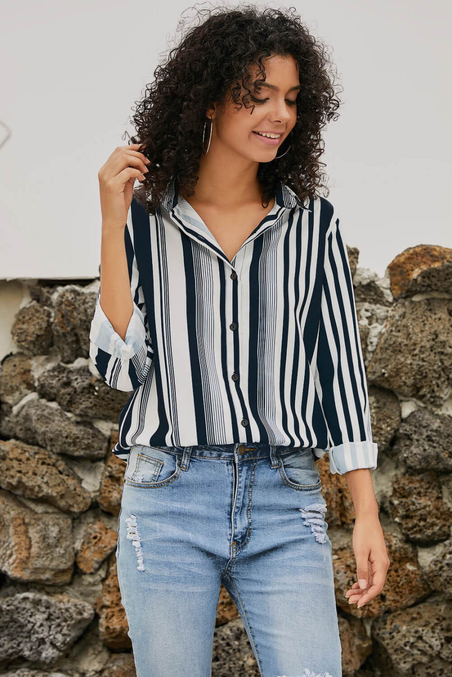 shirt fitted dress