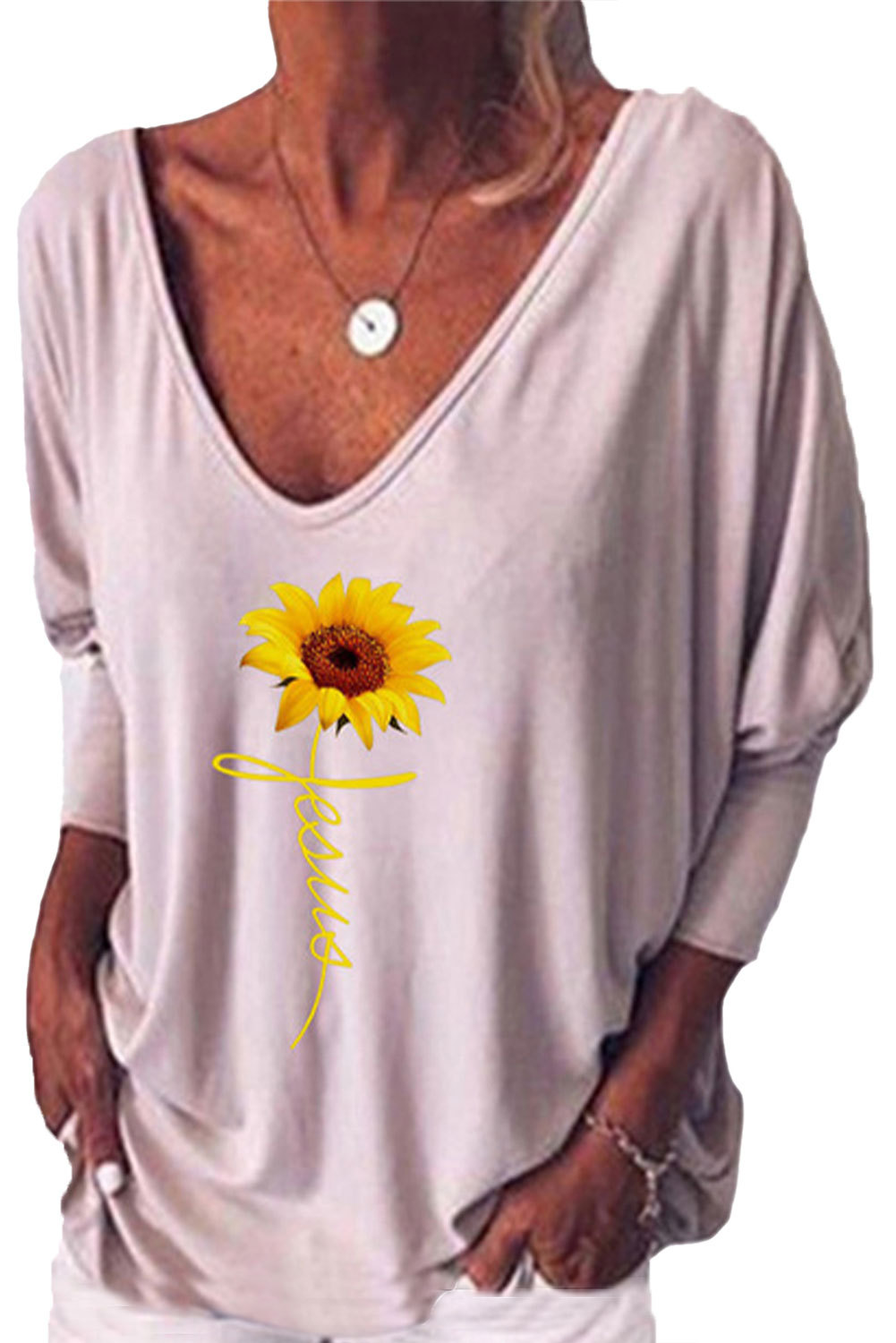 sunflower top for women