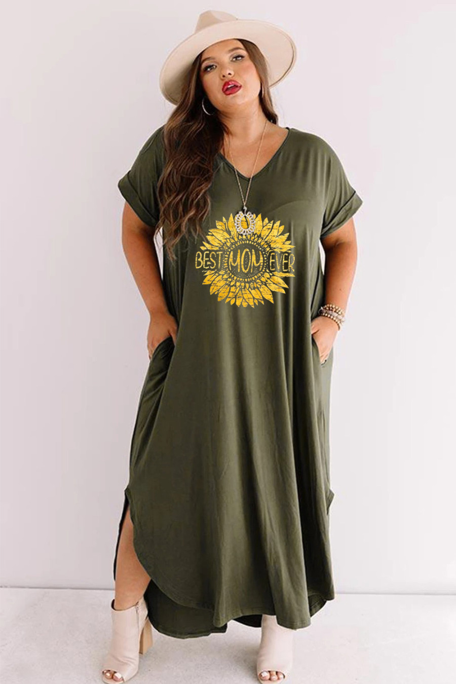 torrid sunflower maxi dress