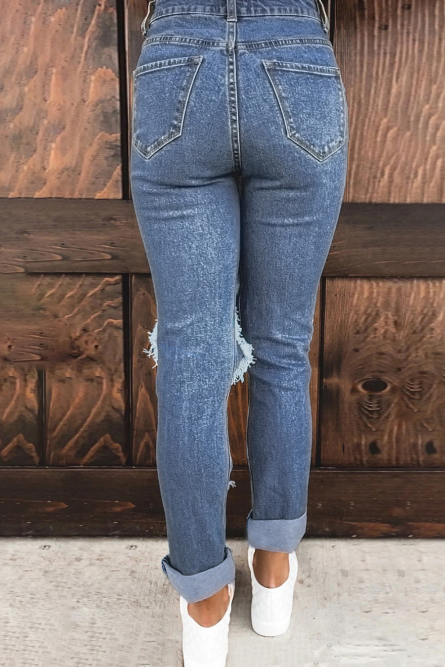 sunflowers on jeans