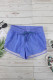 Blue Casual Thermochromic Sports Shorts