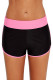 Contrast Pink Trim Swim Board Shorts 