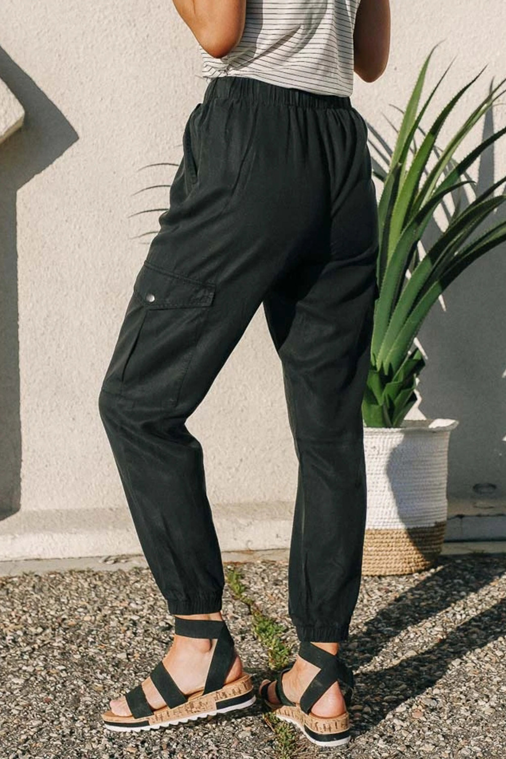 low waist joggers