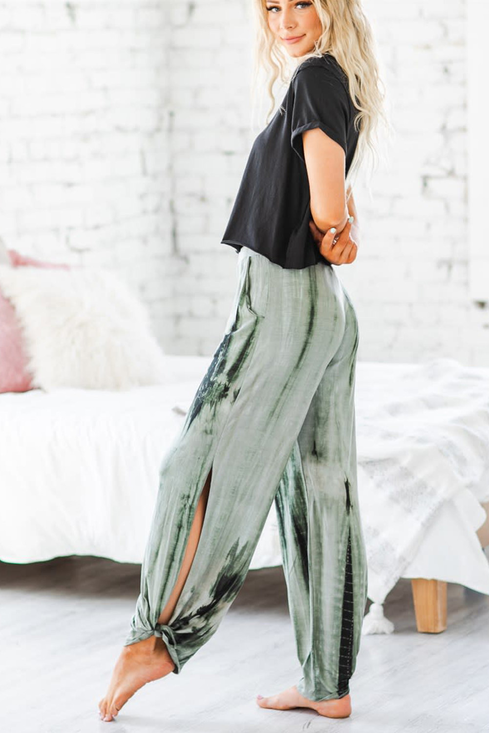 tie waist jogger pants