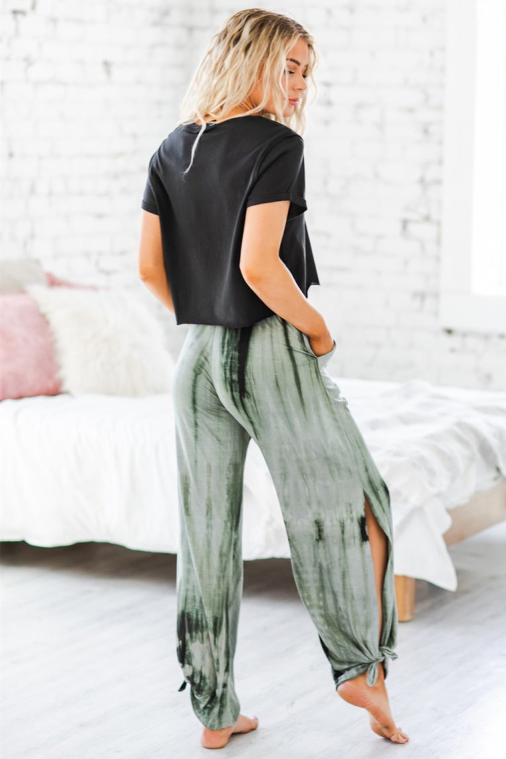 tie waist jogger pants