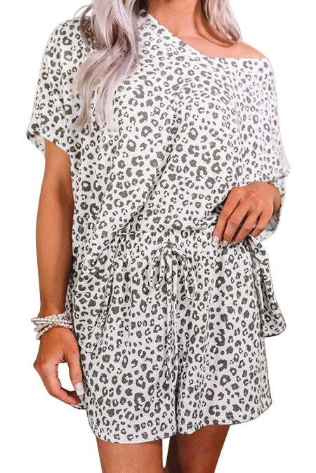 leopard print lounge pants