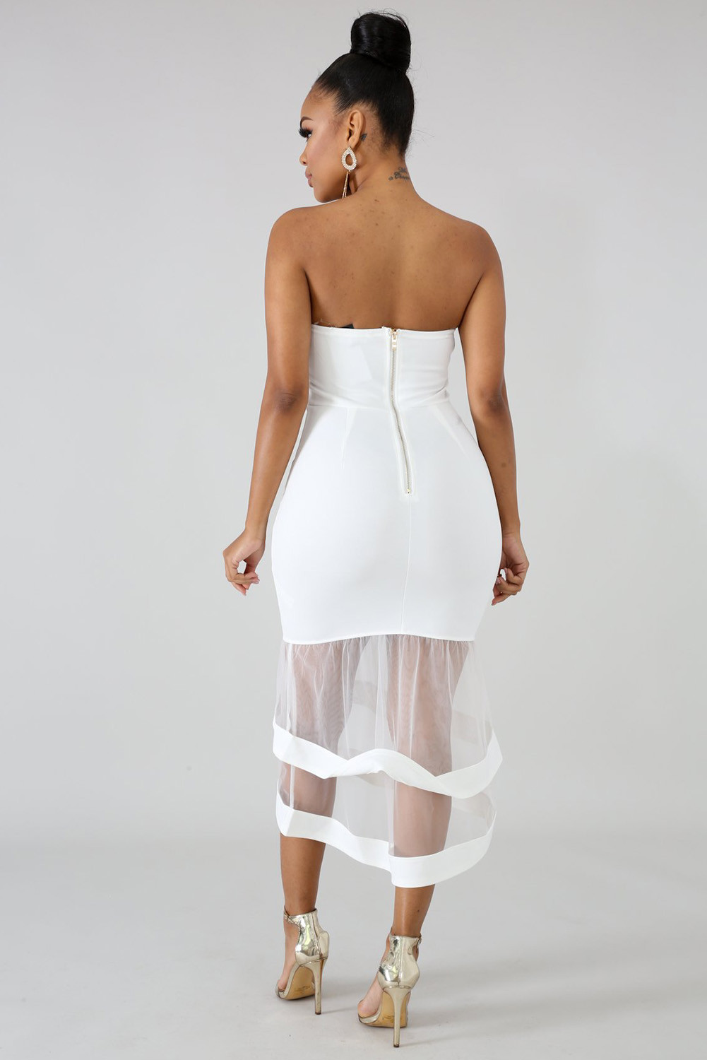 tube mermaid dress