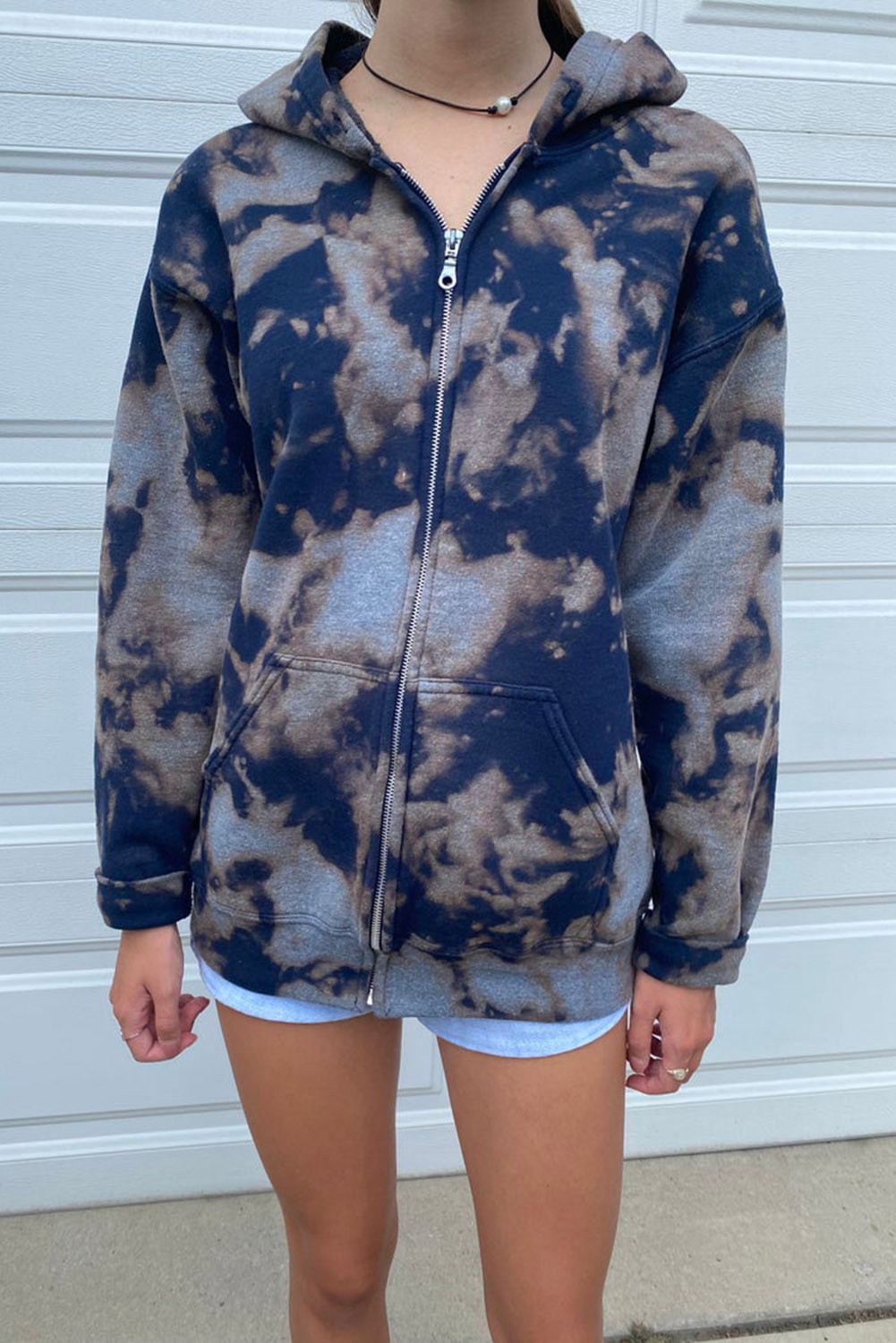 bleach dye sweatshirt