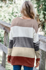 Colorblock Pocketed Sweater