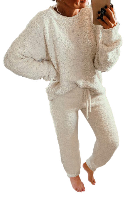 fluffy loungewear set