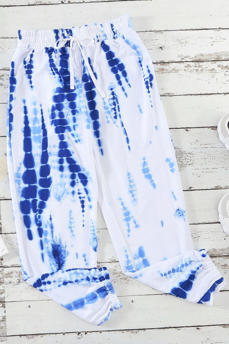 gray tie dye joggers