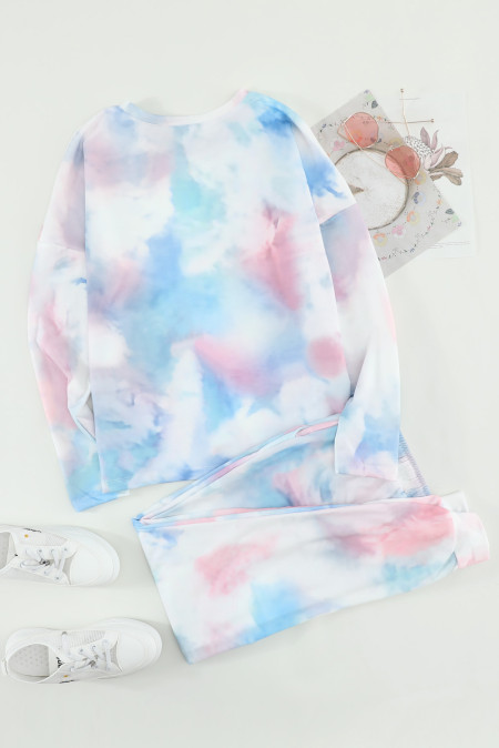 tie dye jogger set wholesale