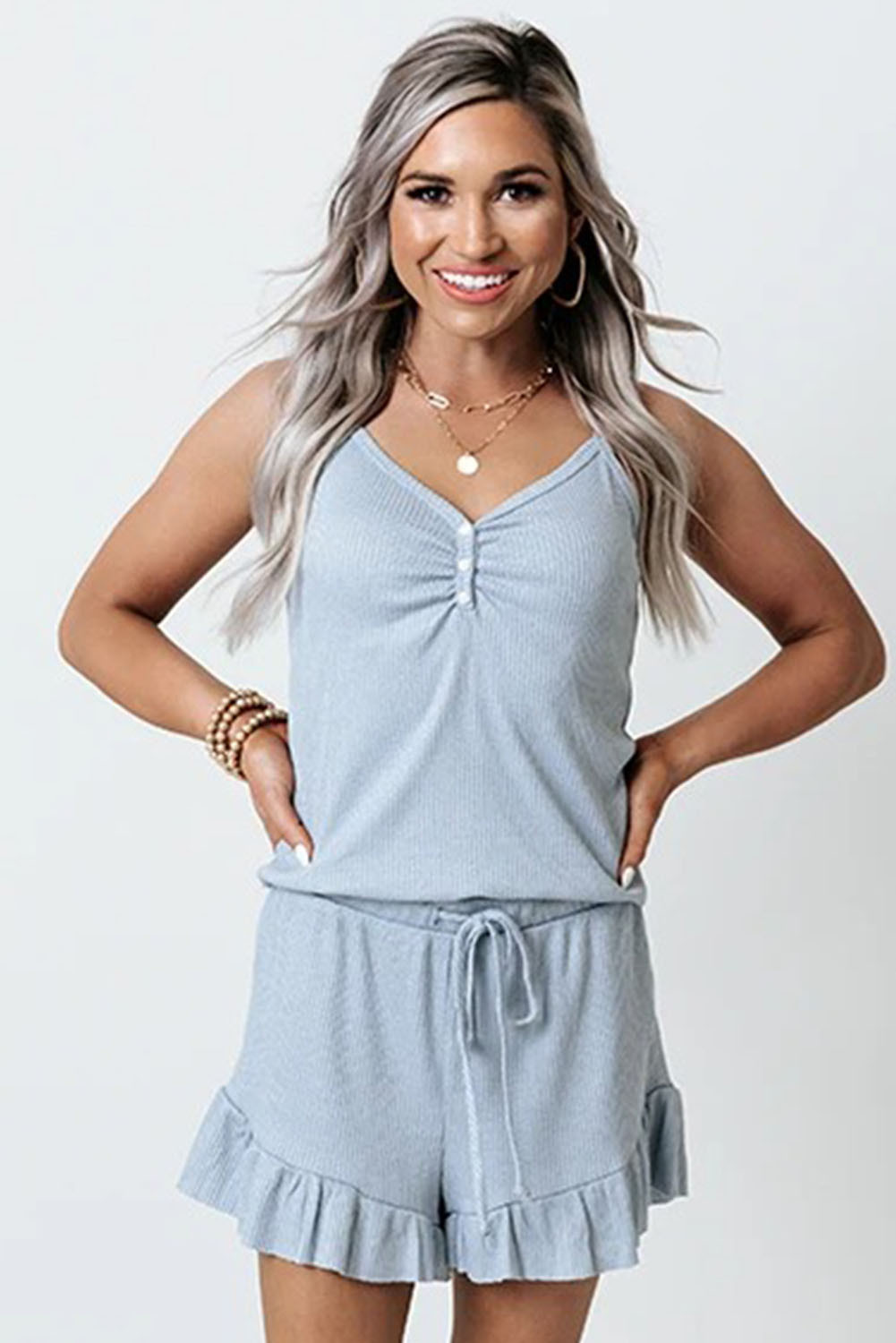 womens grey lounge shorts