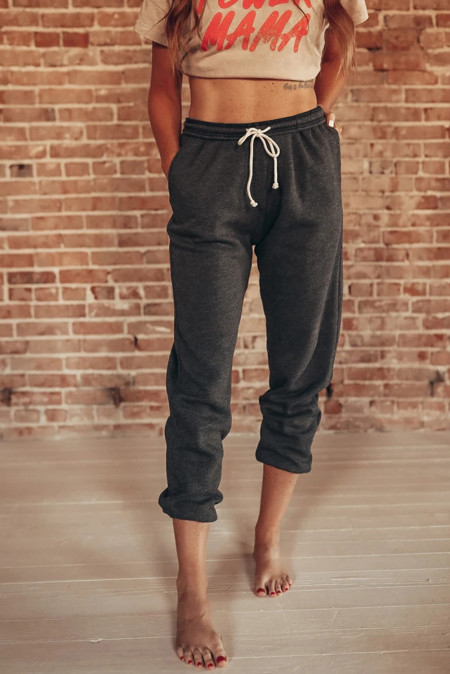 paper bag waist sweatpants