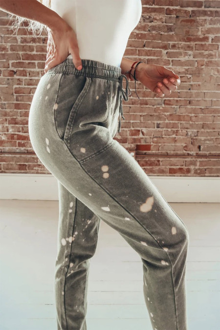 bleached joggers
