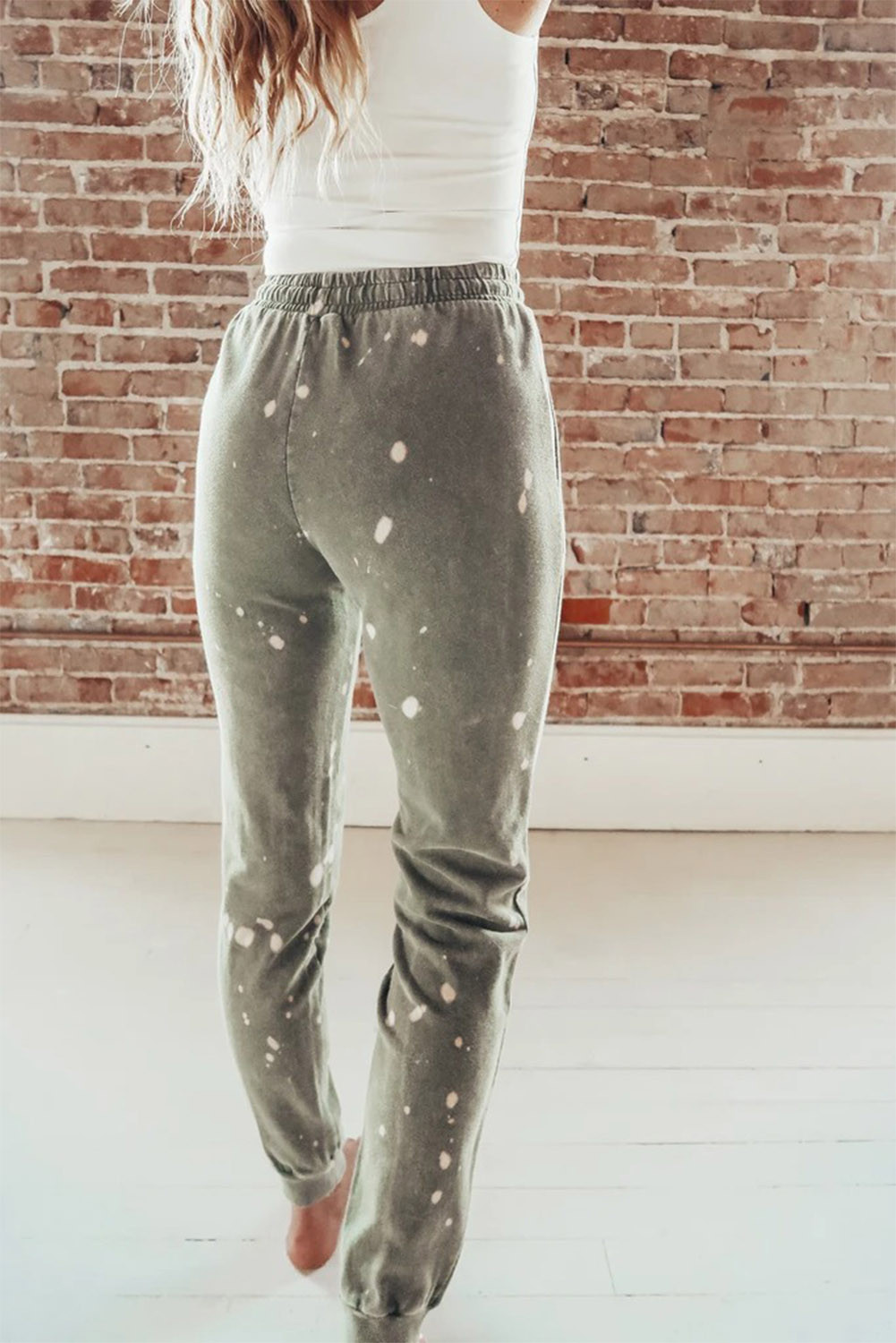 bleached joggers