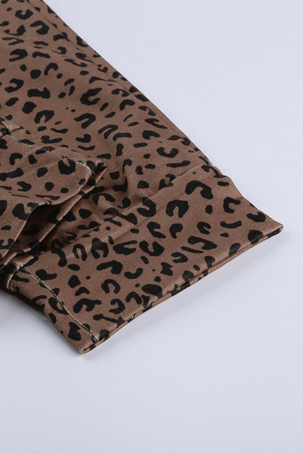 breezy leopard joggers