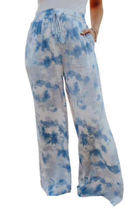 tie dye drawstring pants