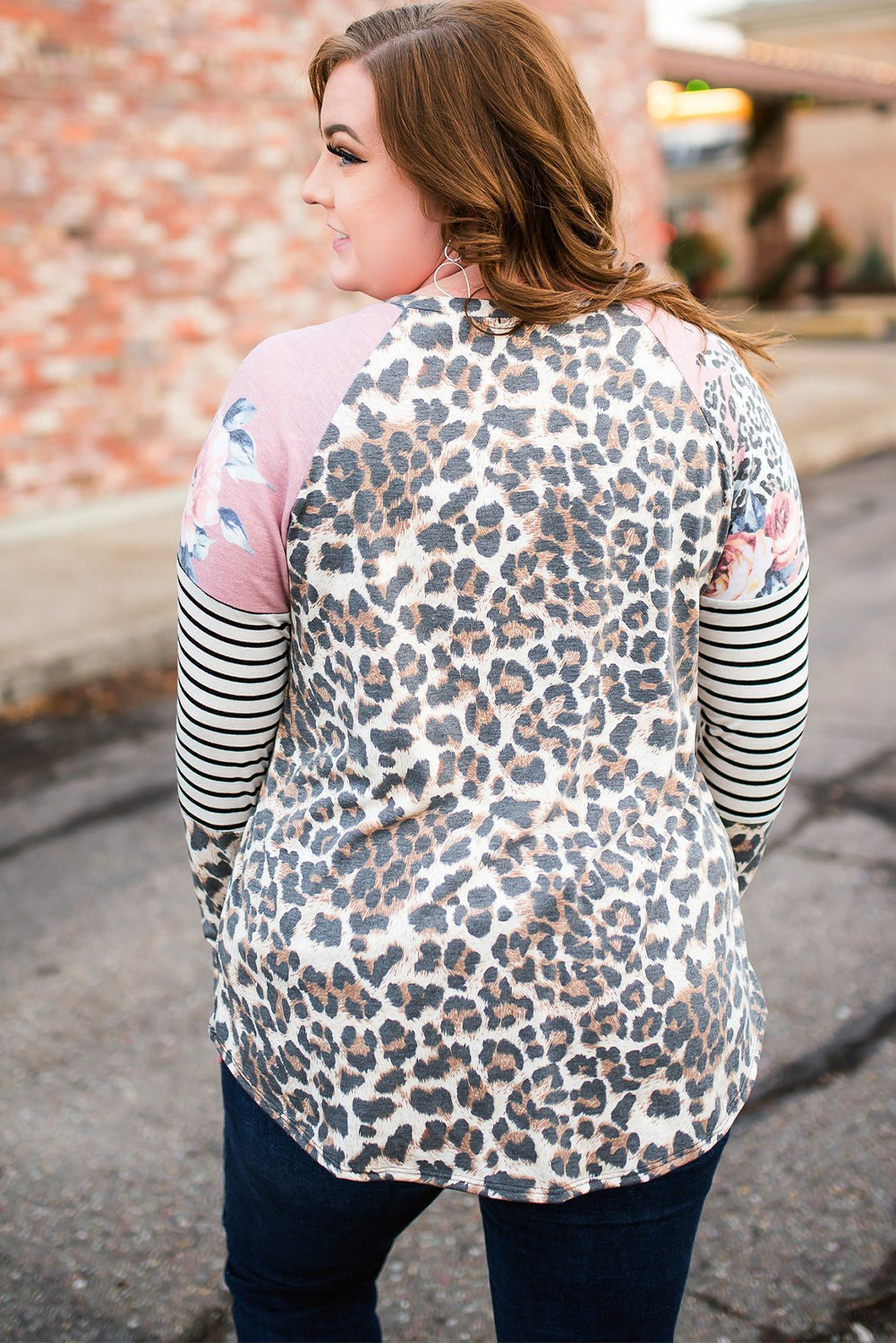 plus size leopard print pants