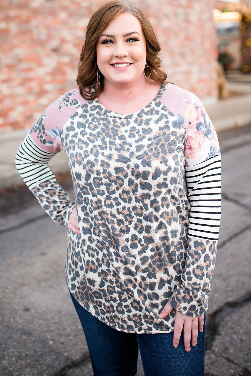 plus size leopard print pants