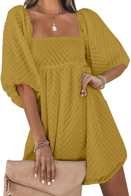 babydoll dress square neck