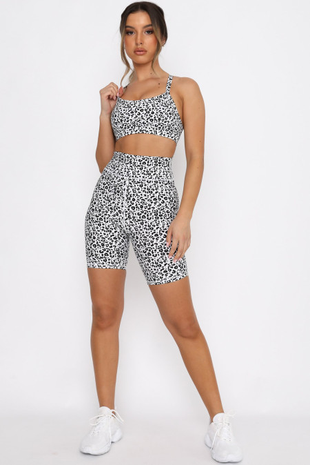 leopard print bra and pants