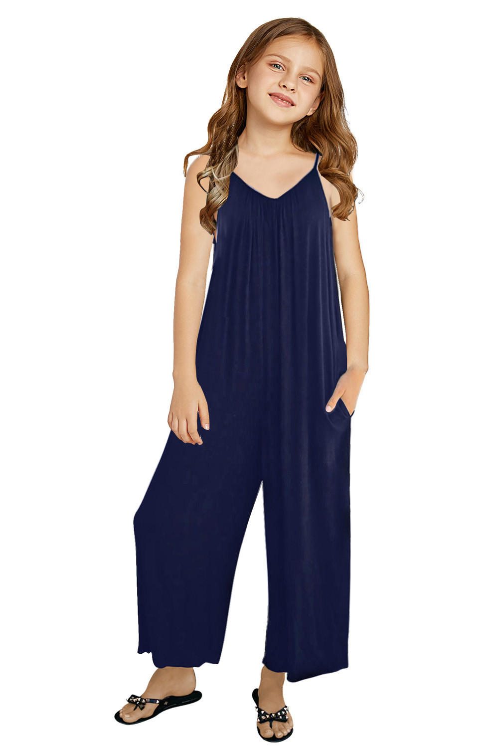 spaghetti strap jumpsuit