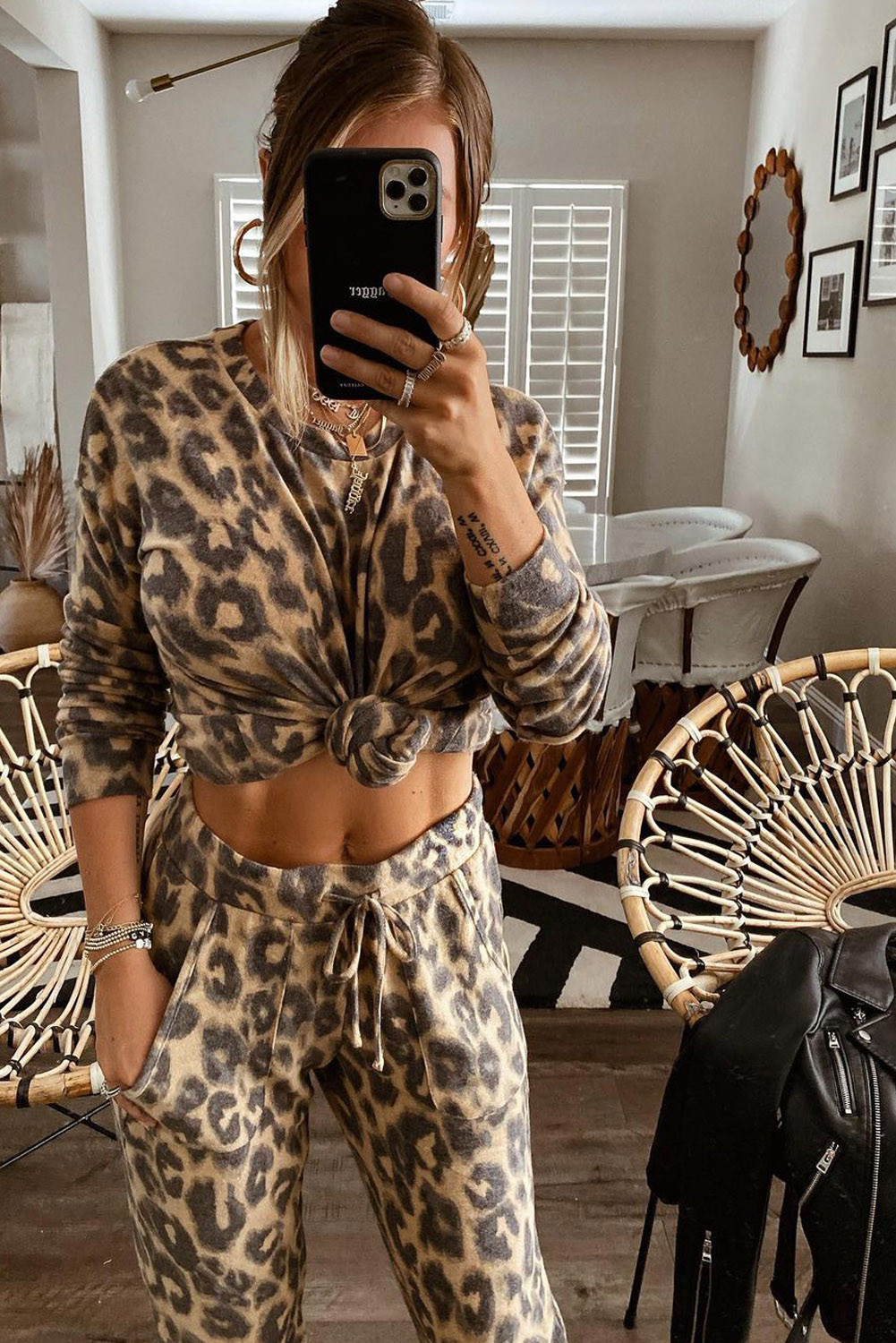 leopard print pants kmart