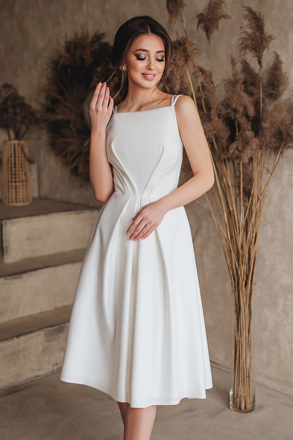 ruched backless