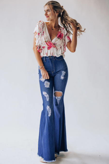 ripped bell bottoms