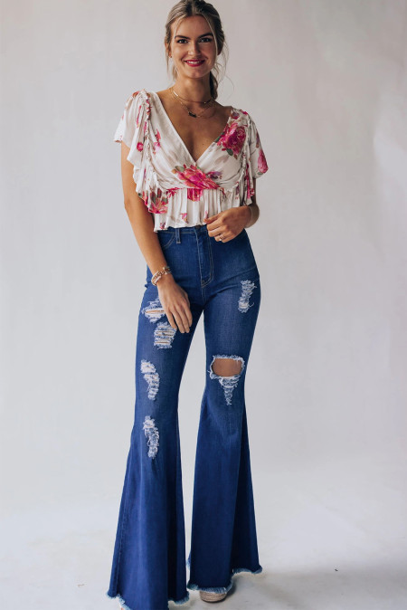 ripped bell bottoms