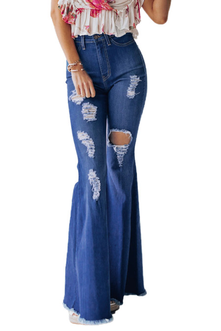 ripped bell bottoms