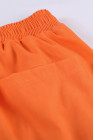 Оранжевые термохромные повседневные спортивные мужские шорты