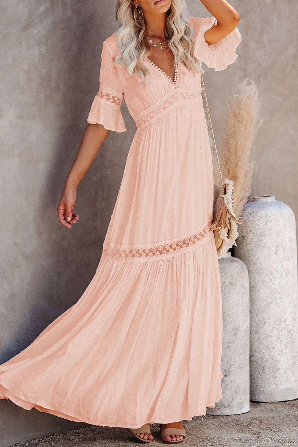 swiss dot gown