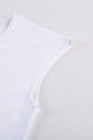 Camiseta con recorte blanca