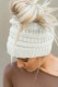 White Knitted Wide Headband