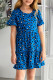 Girls' Ruffled Girly Leopard Print Dress