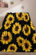 Sunflower Print Flannel Blanket 130*150cm