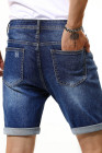 Pantalones cortos desgastados para hombre