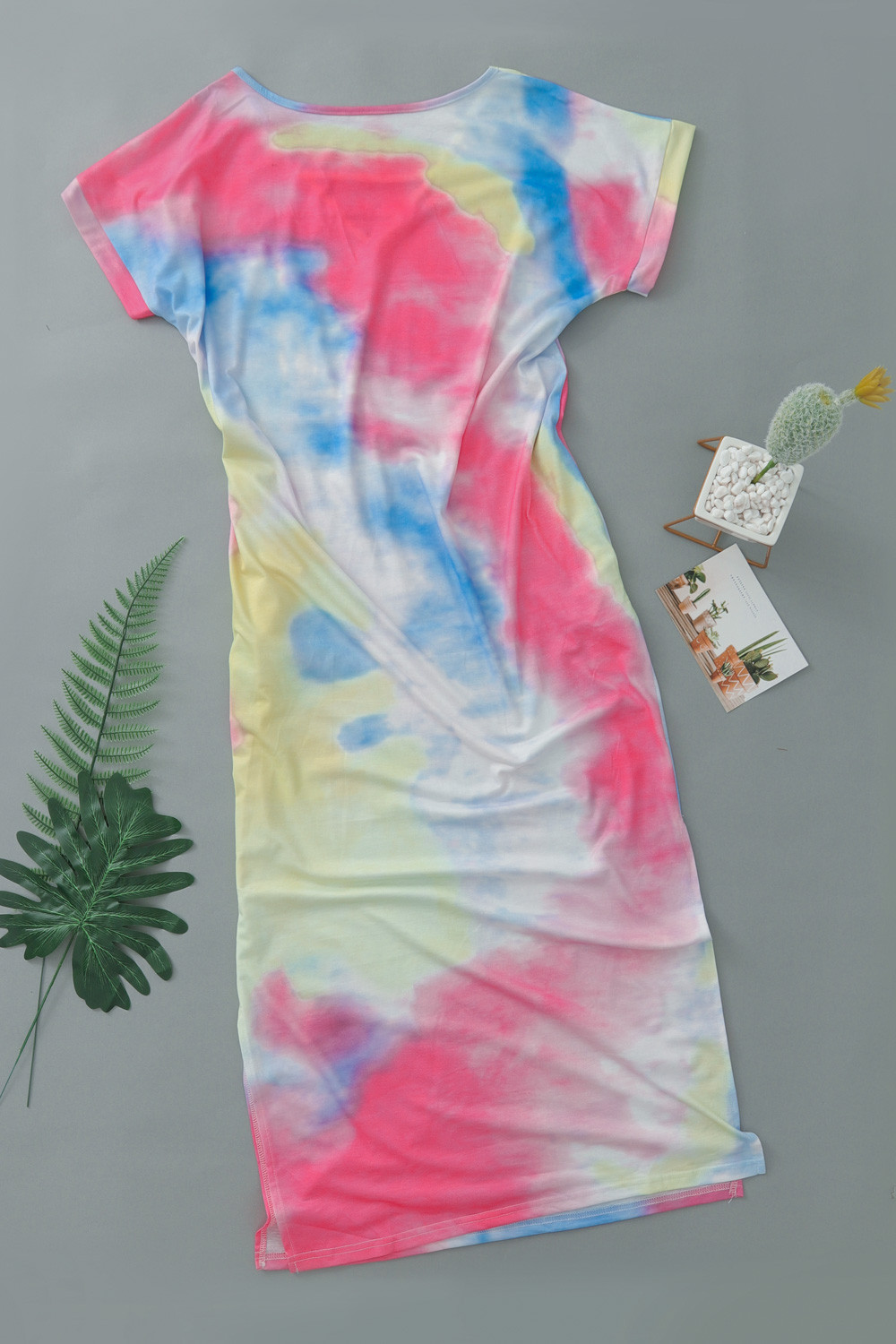 US$ 10.2 - Tie Dye Maxi Dress - www.hodieshirt.com