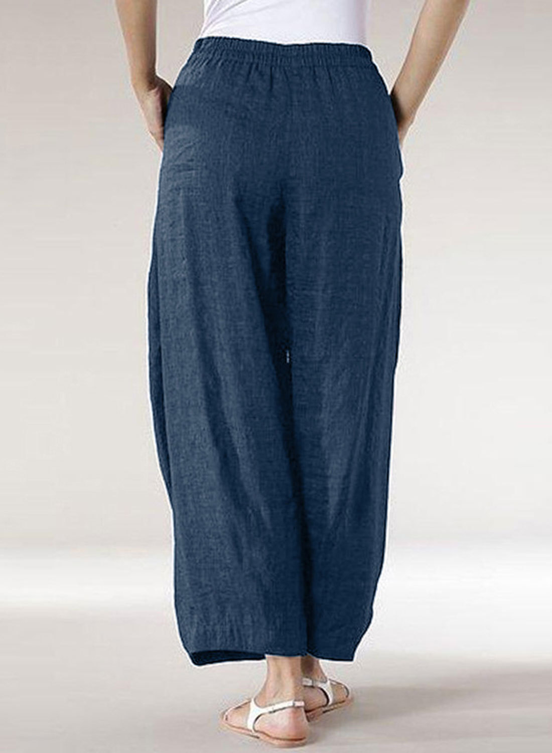 solid palazzo pants